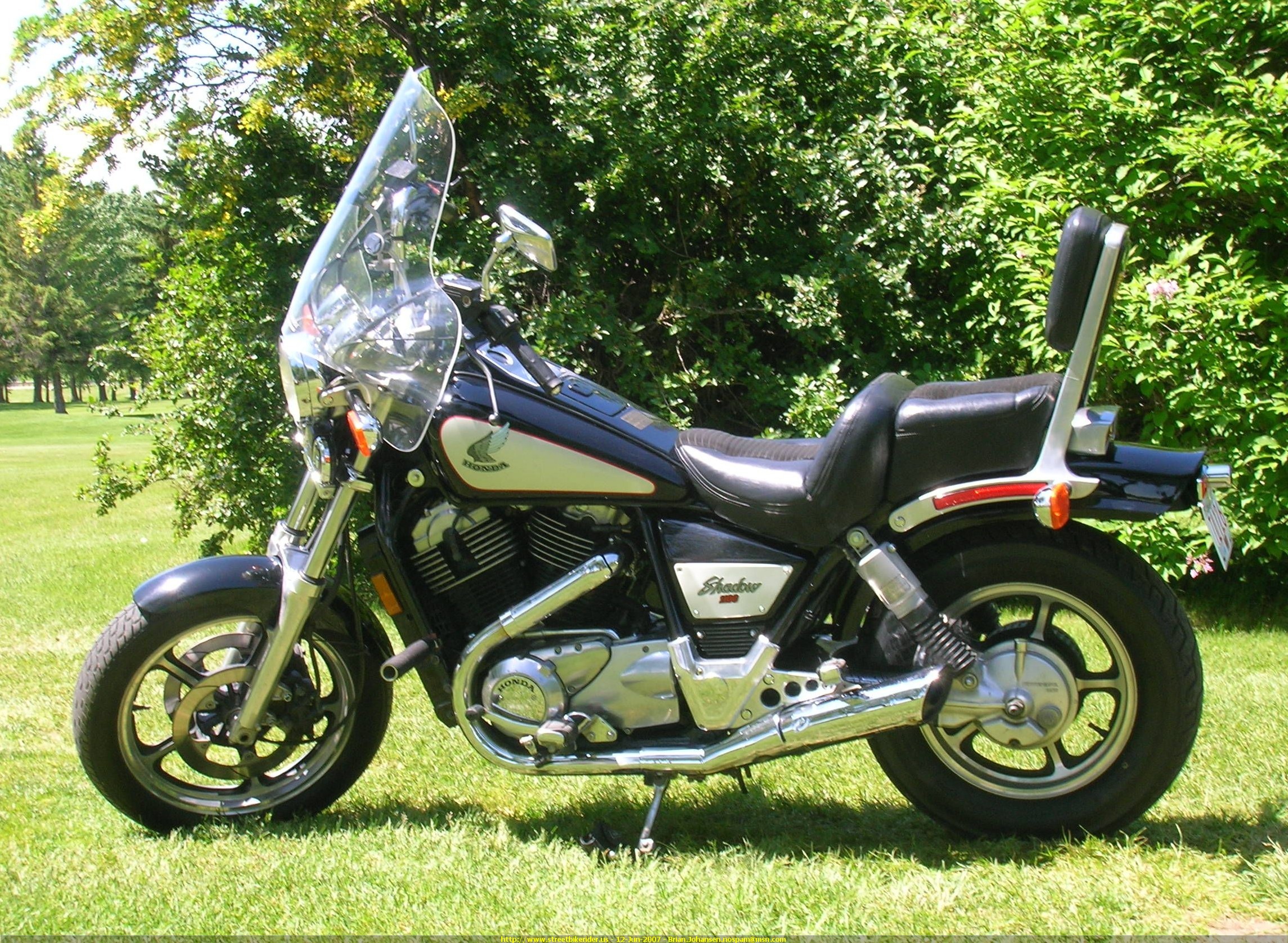 1985 Honda VT1100C Shaddow #8