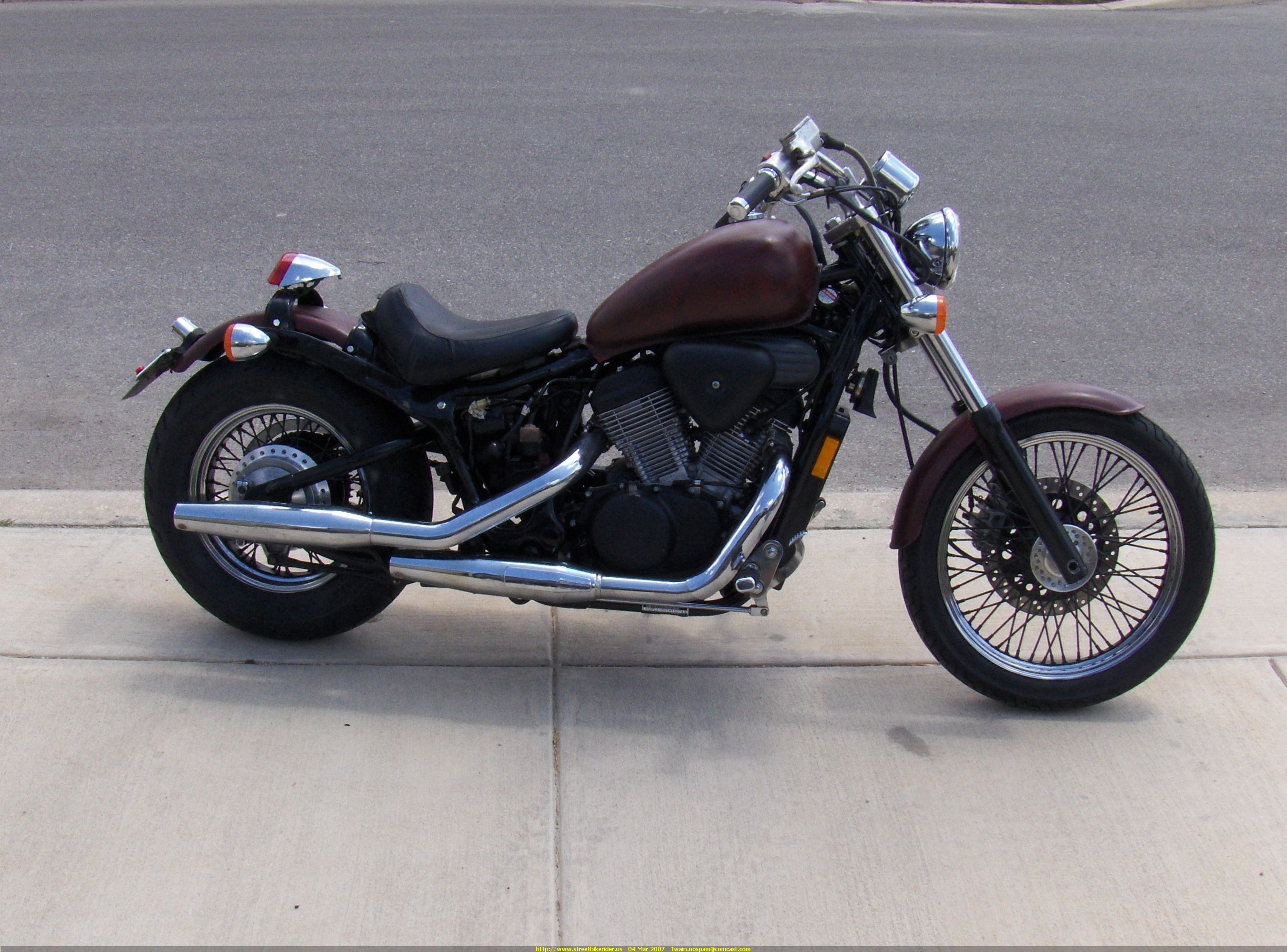 1996 Honda VT600C Shadow #9