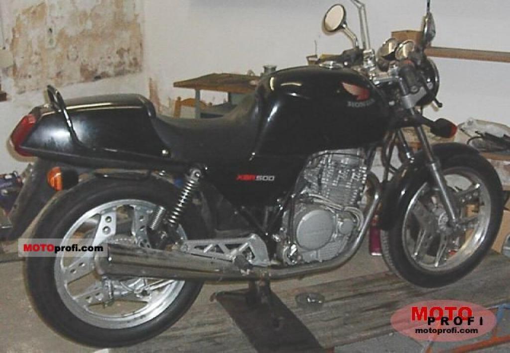 1985 Honda XBR500 N #8