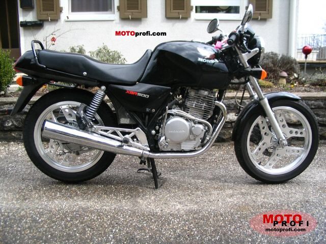 1987 Honda XBR500 #7