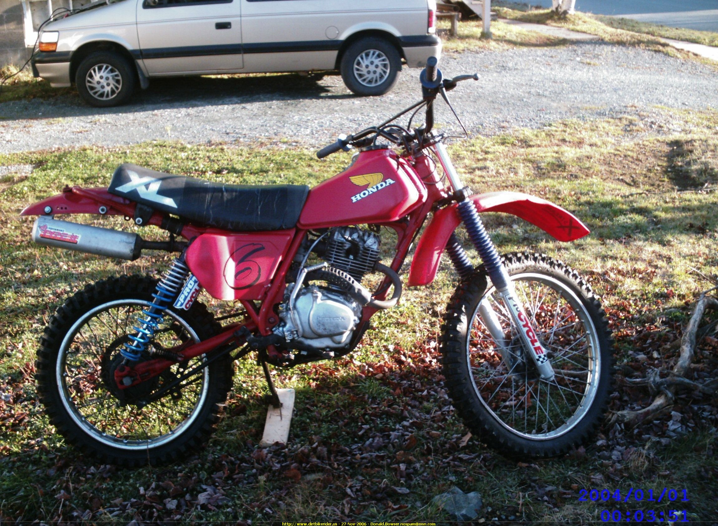 1983 Honda XL185S #7