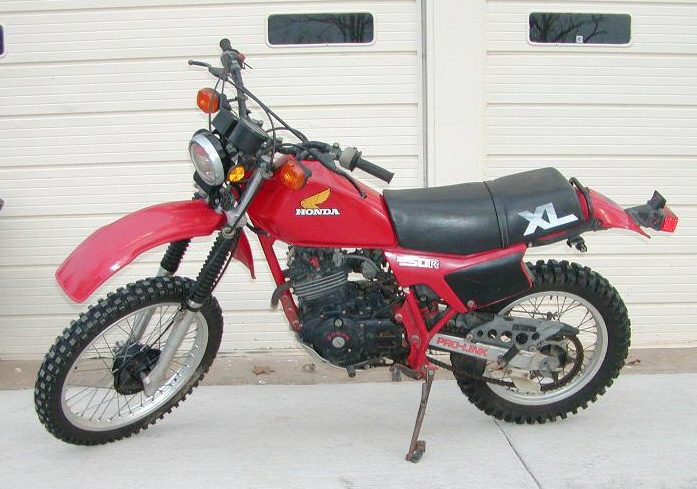 1984 Honda XL250R #9