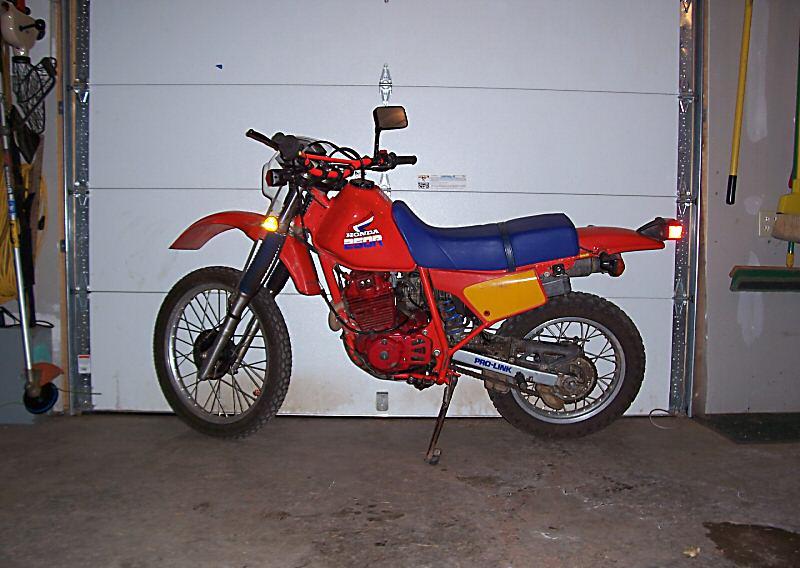1986 Honda XL250R #8