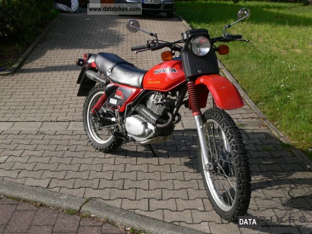 1981 Honda XL250S #7