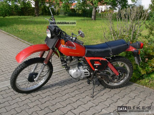 1981 Honda XL250S #8