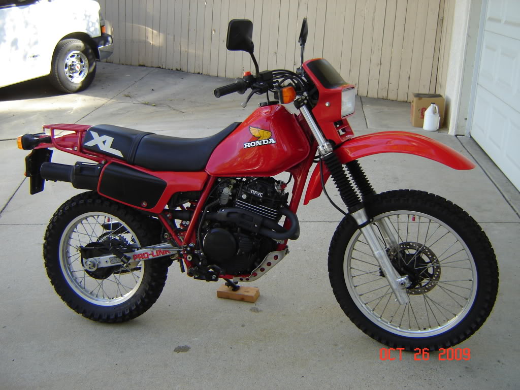 1984 Honda XL350R #8