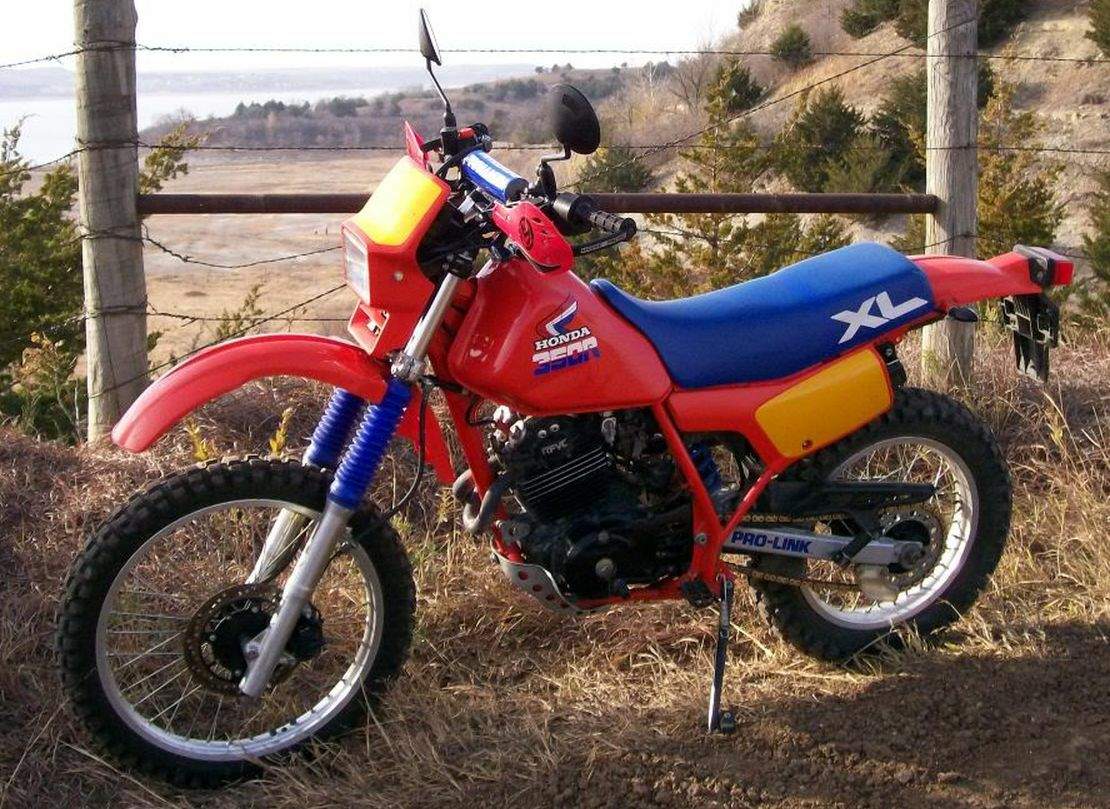 1985 Honda XL350R #7