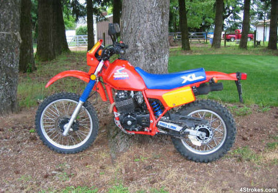 1985 Honda XL350R #8