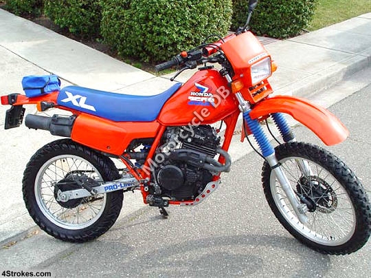 1986 Honda XL350R #8