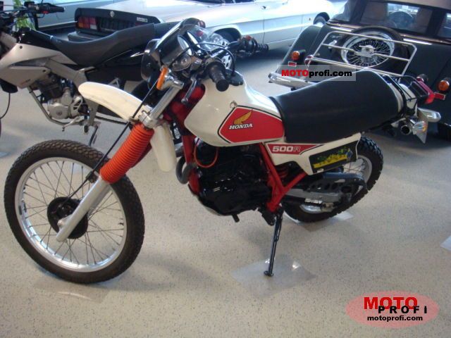 1984 Honda XL500R #8