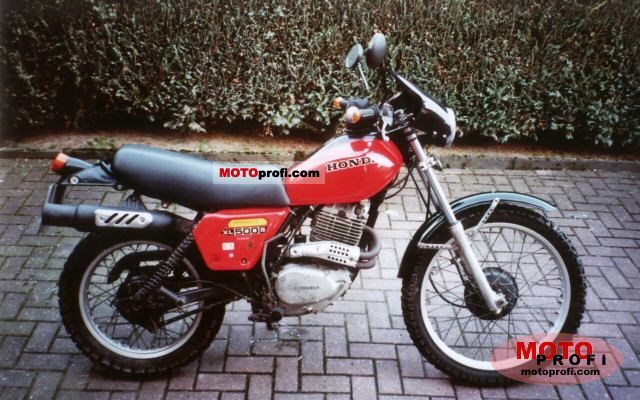 1980 Honda XL500S #8