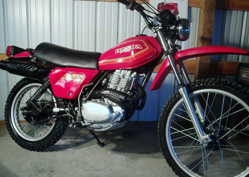 1980 Honda XL500S #7
