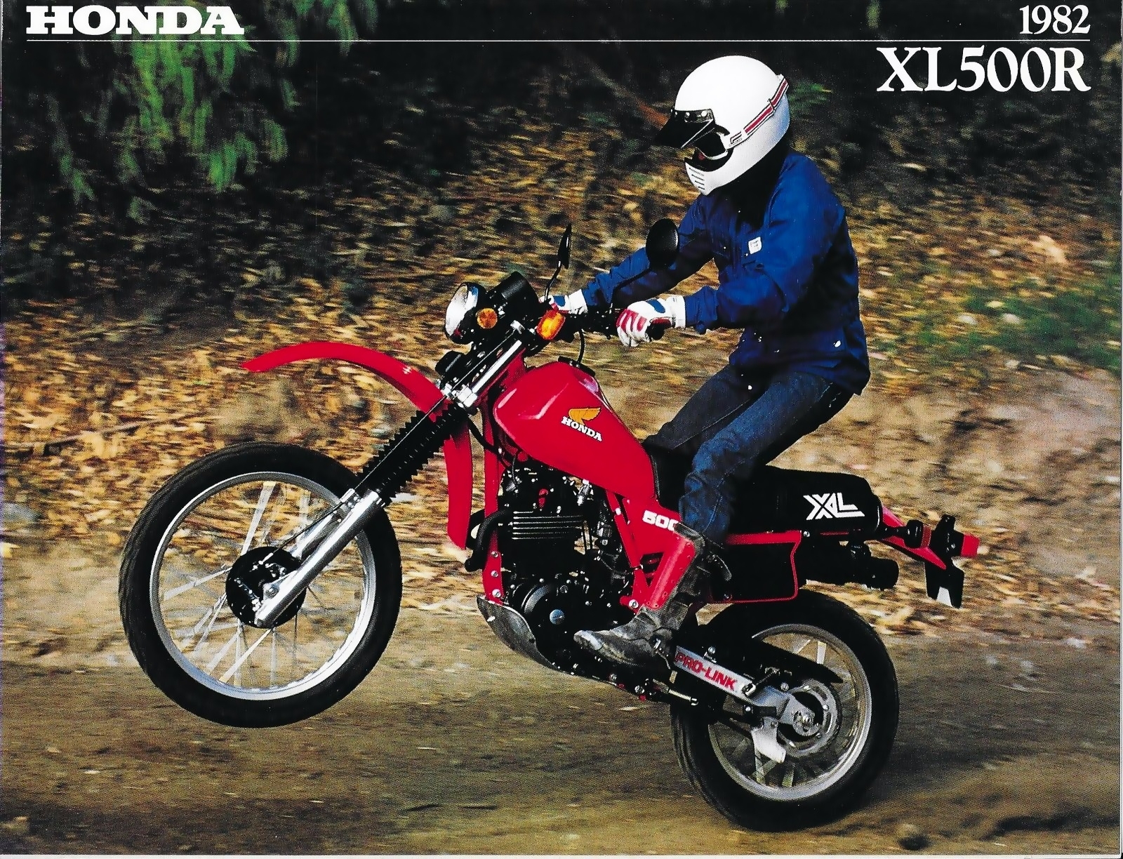 1982 Honda XL500S #7