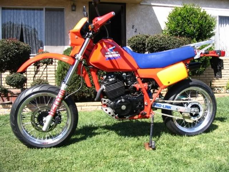 1986 Honda XL600R (reduced effect) #7