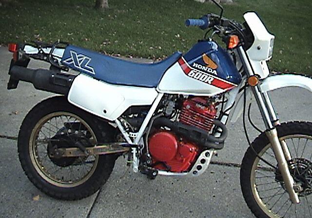 1986 Honda XL600R #9