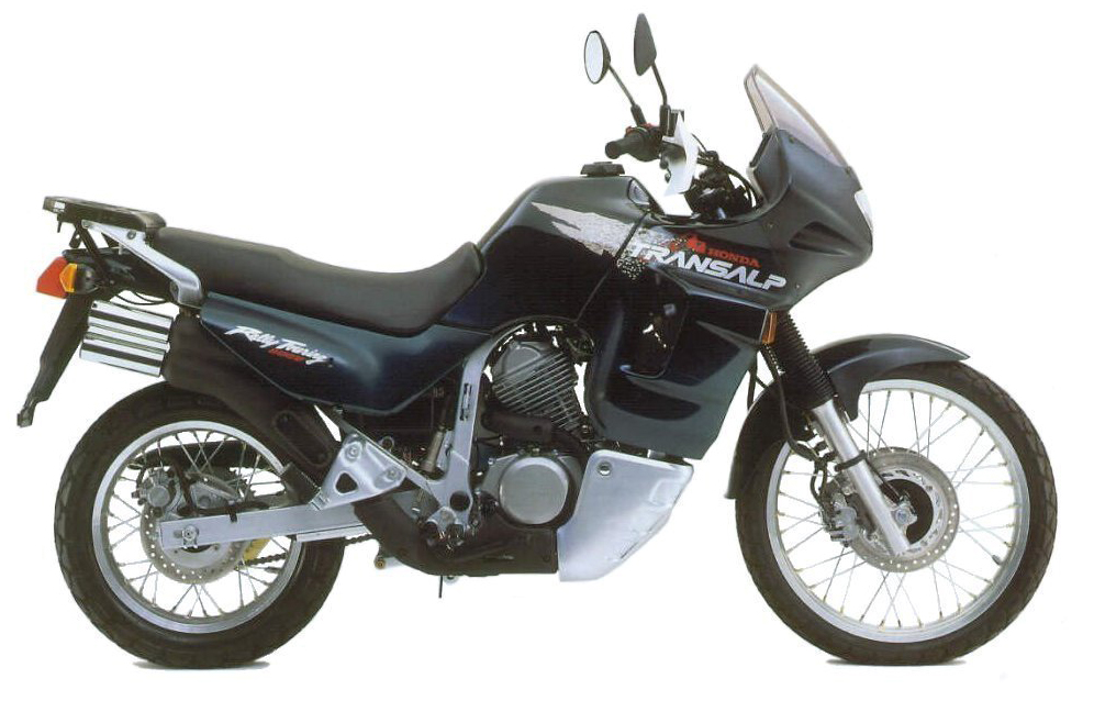 1990 Honda XL600V Transalp (reduced effect) #9