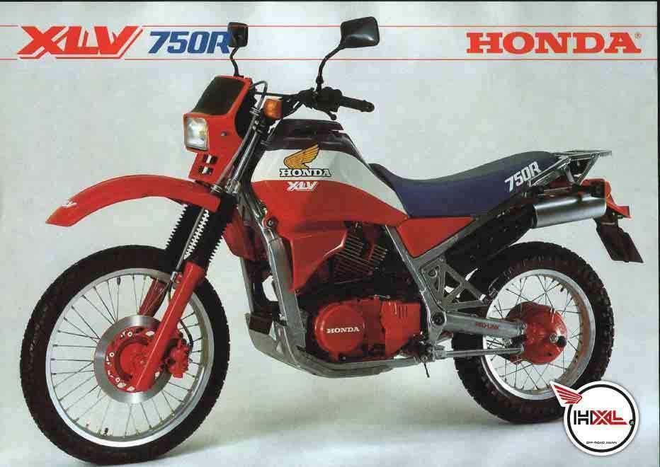 1986 Honda XLV750R #8
