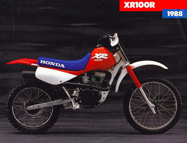 Honda XR100R #9