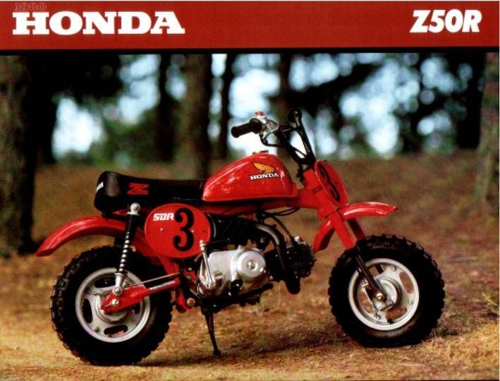 1985 Honda Z50R #10