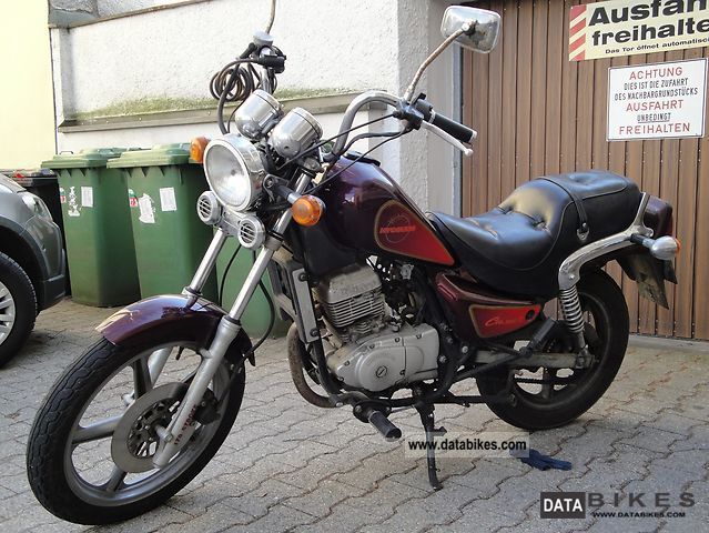 2004 Hyosung GA 125 F Cruiser II #7