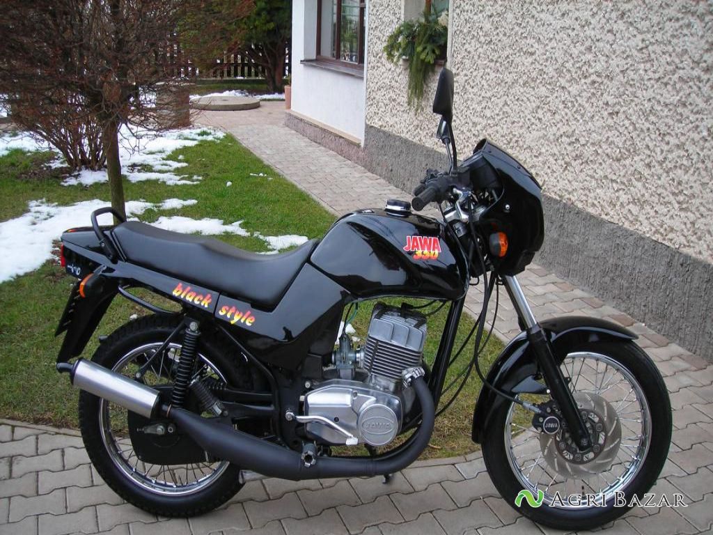 1995 Jawa 640 Black Style #8