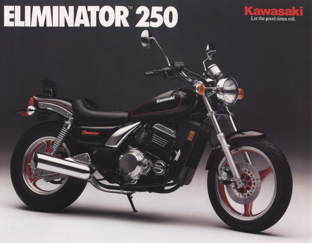 1988 Kawasaki EL250 #8