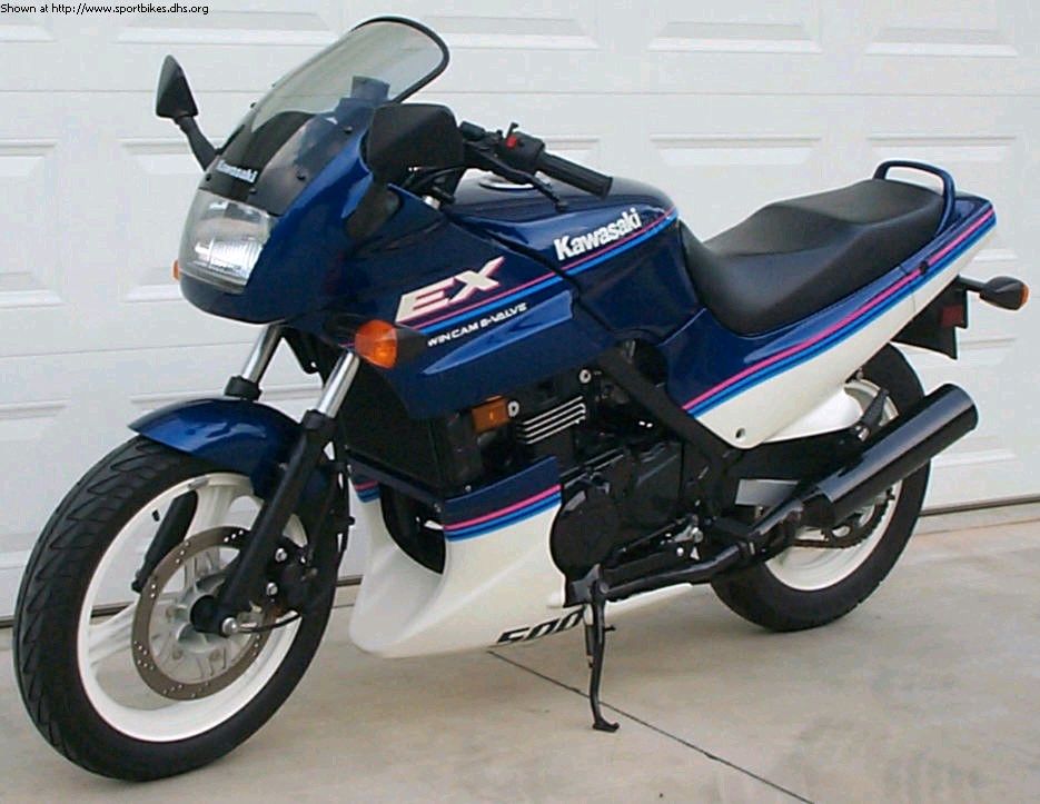 Kawasaki EX500 #9