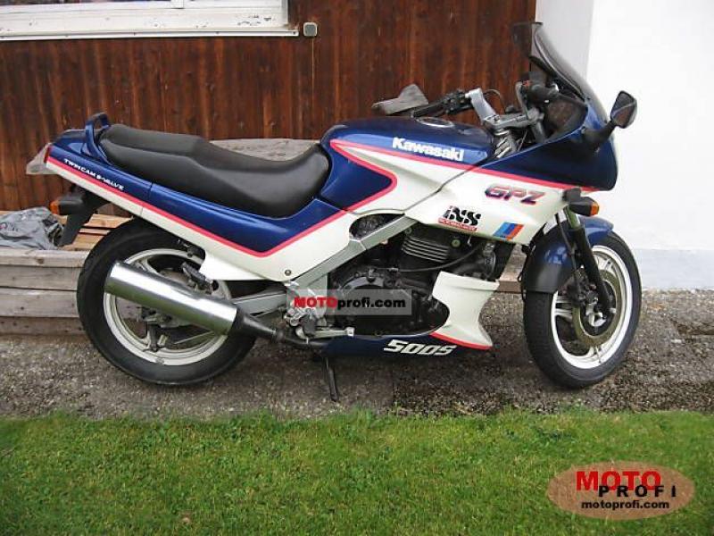 Kawasaki GPX500R #8