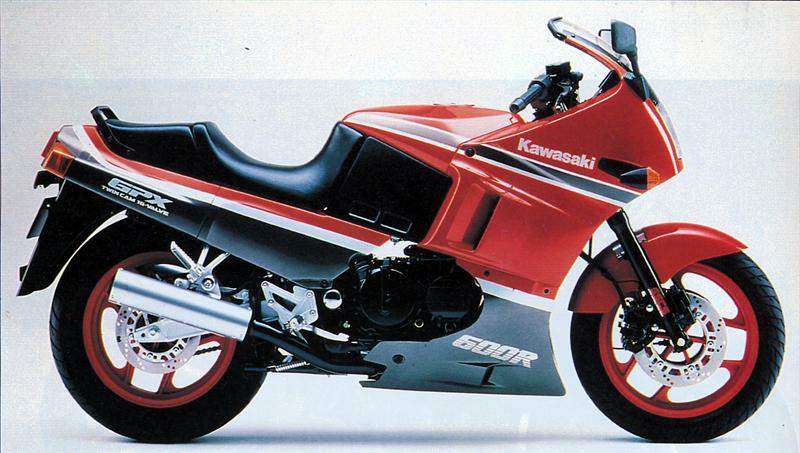 1989 Kawasaki GPX600R #7