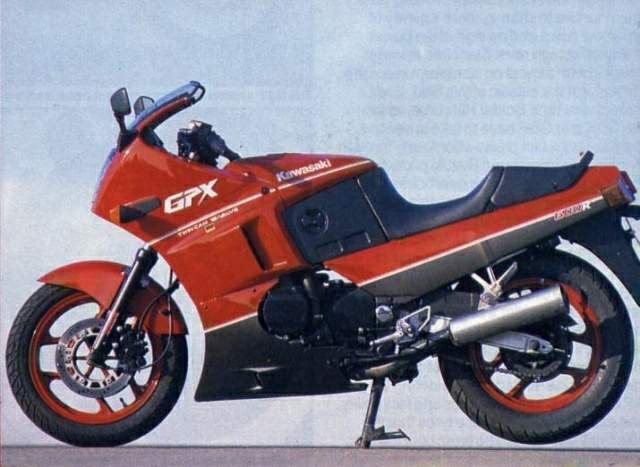 1989 Kawasaki GPX600R #8