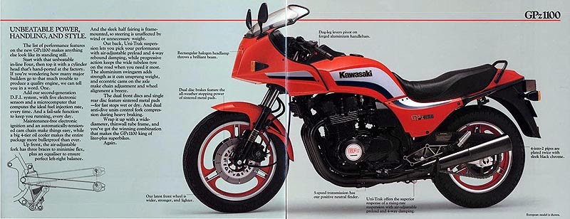 1983 Kawasaki GPZ1100 #8