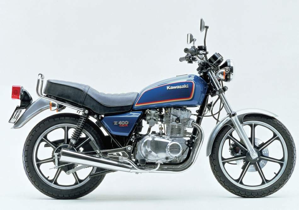 1984 Kawasaki GPZ400 (reduced effect) #7