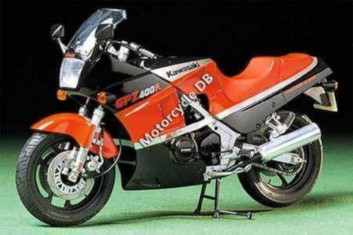 1985 Kawasaki GPZ400 (reduced effect) #8