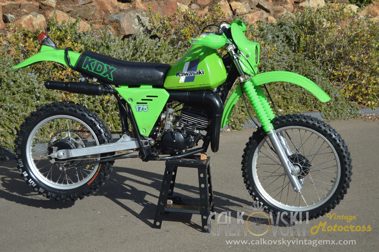 1980 Kawasaki KDX175 #10