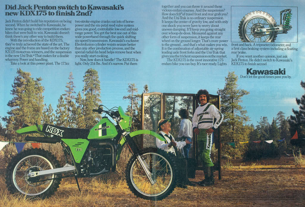 1980 Kawasaki KDX175 #8