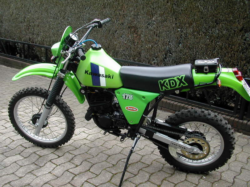 1983 Kawasaki KDX175 #7