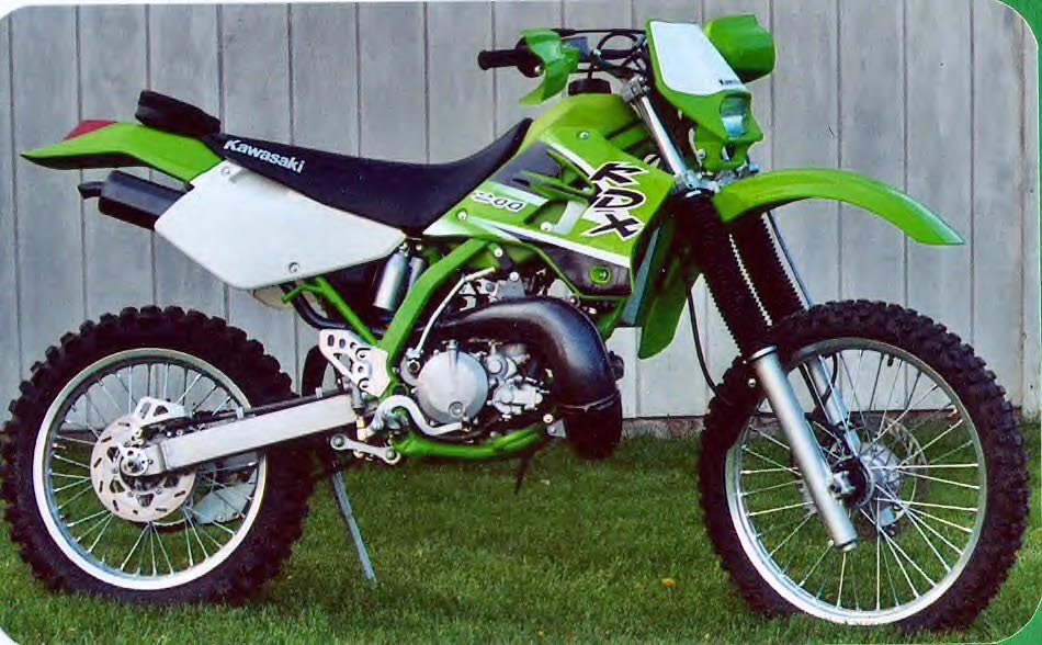 Kawasaki KDX 200 для эндуро