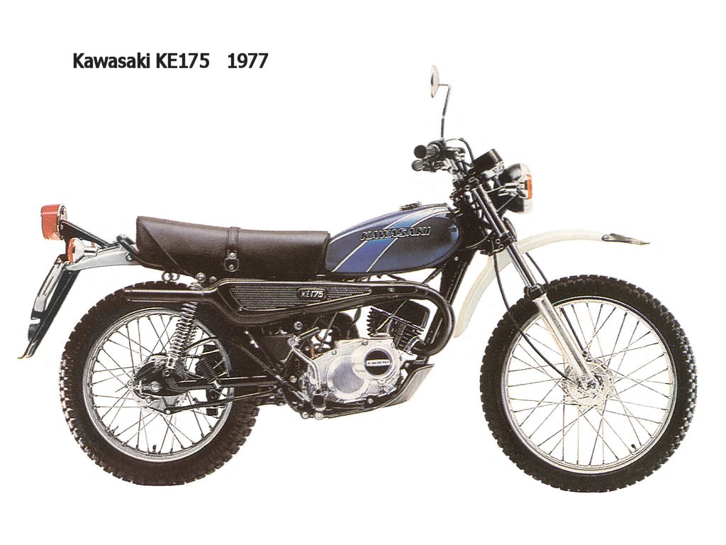 1983 Kawasaki KE125 #8