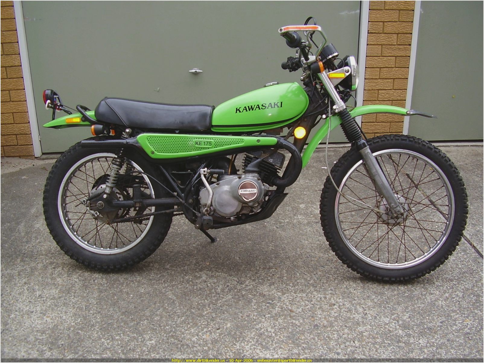 1983 Kawasaki KE175 #8