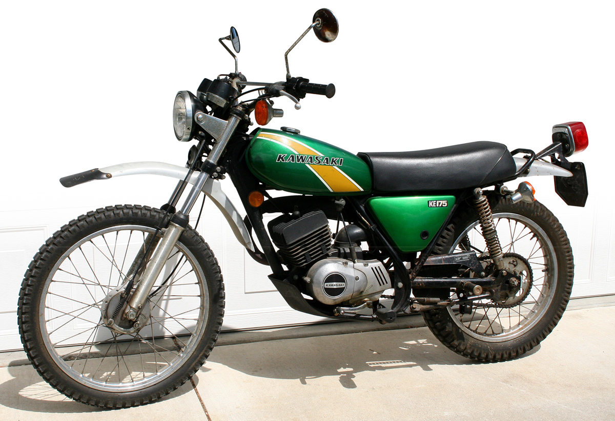 1983 Kawasaki KE175 #7