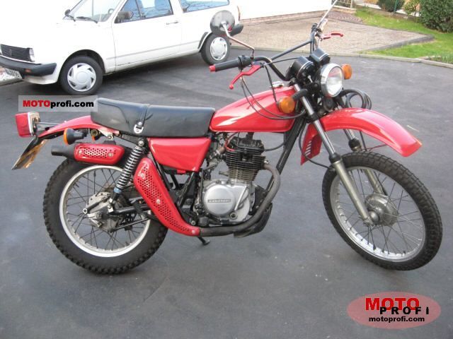 1980 Kawasaki KL250 #7