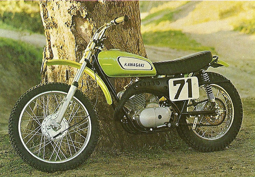 1982 Kawasaki KL250 #7