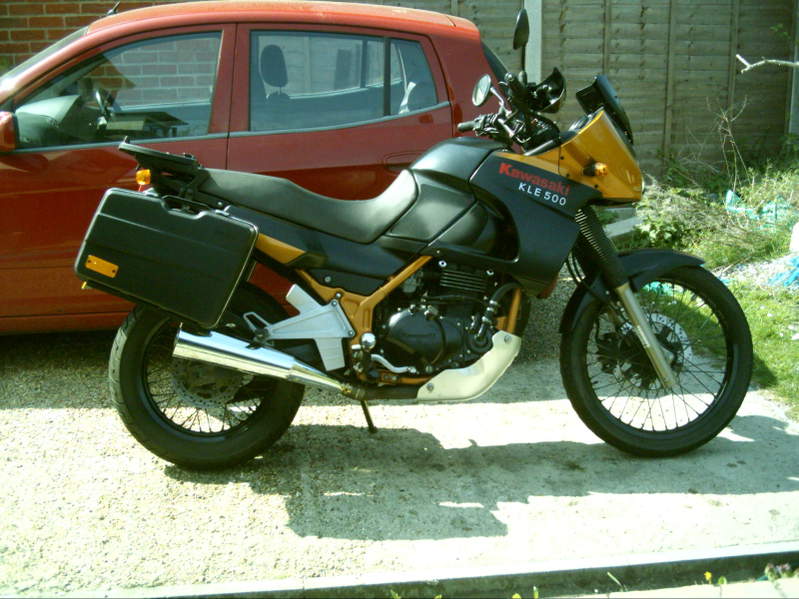 Kawasaki KLE500 (reduced effect) #7
