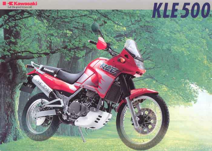 1996 Kawasaki KLE500 #8