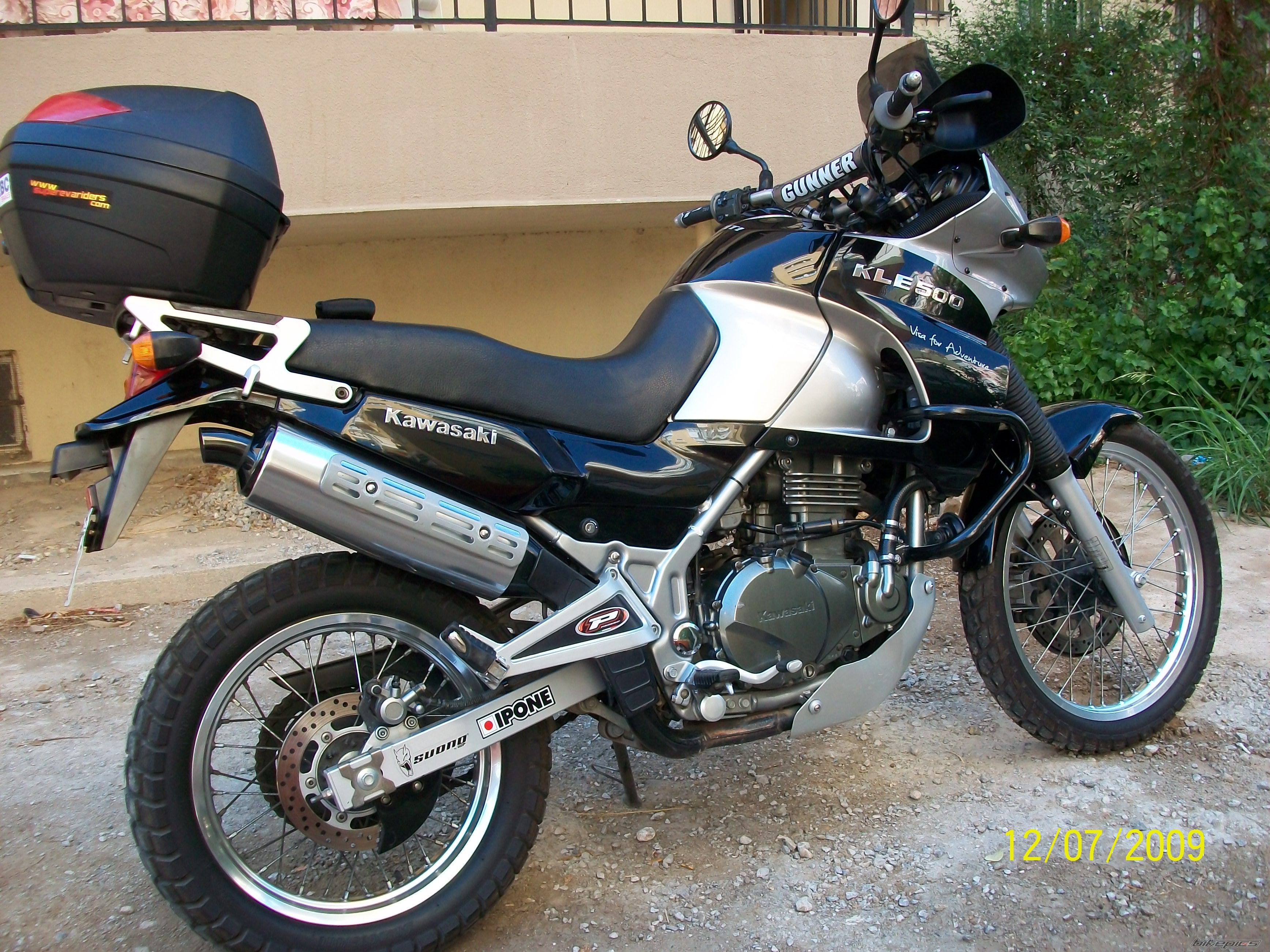 Kawasaki kle 500 фото