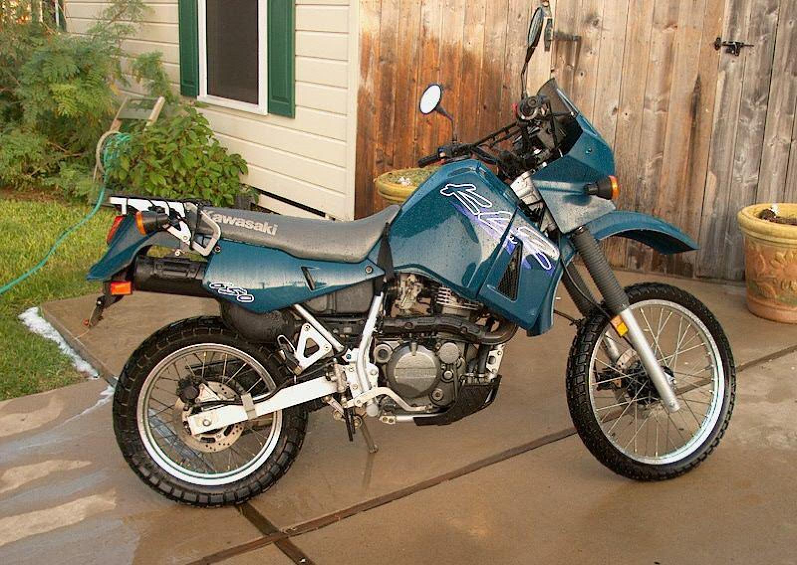 1987 Kawasaki KLR250 (reduced effect) #10