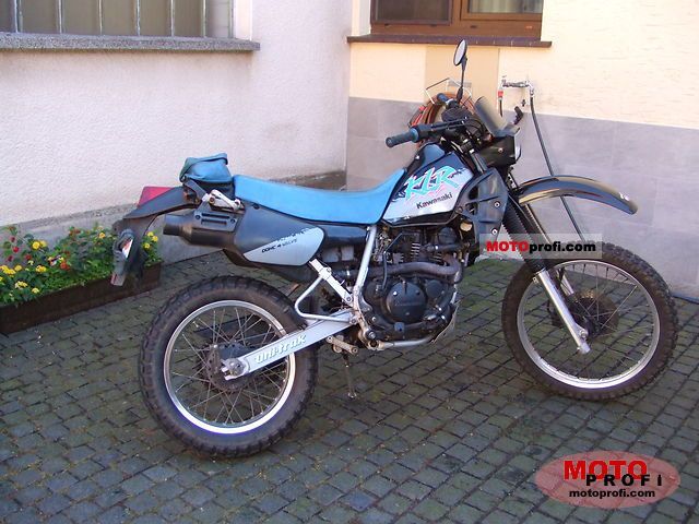 1984 Kawasaki KLR250 #9