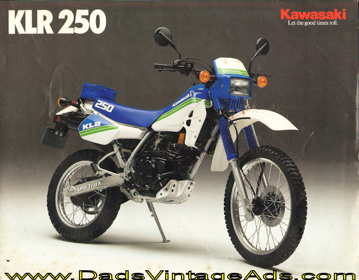 1984 Kawasaki KLR250 #7