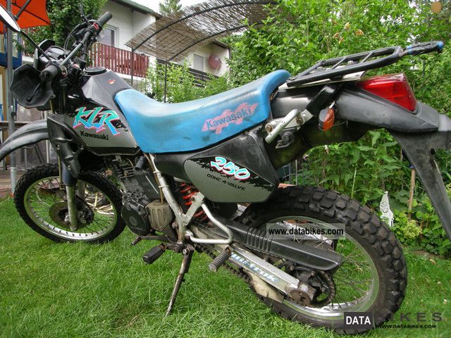 1991 Kawasaki KLR250 #9