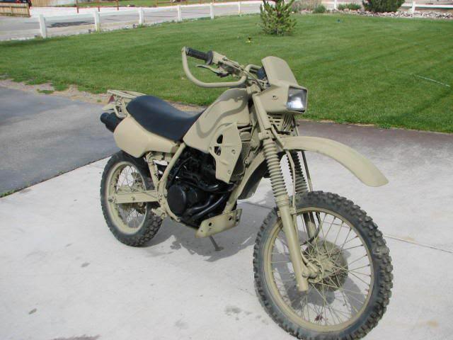 1991 Kawasaki KLR250 #7